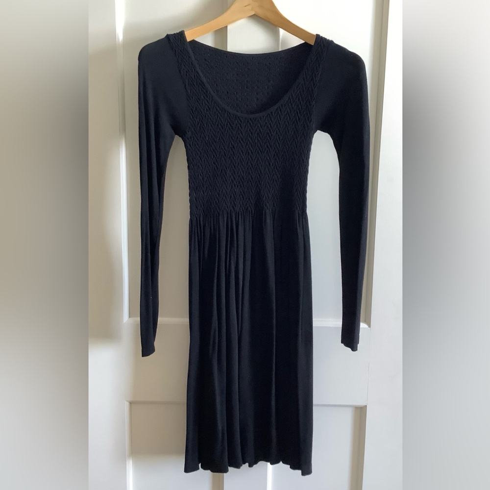 M Rena knit Black Dress